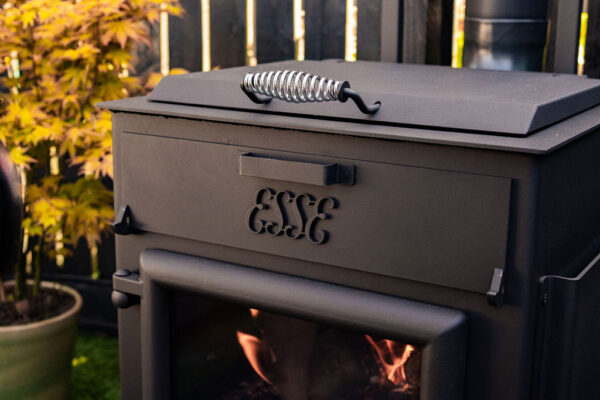 ESSE garden stove angled