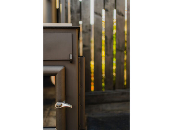 ESSE garden stove side shot handle