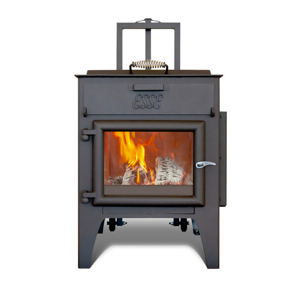 esse garden stove with pizza oven cutout